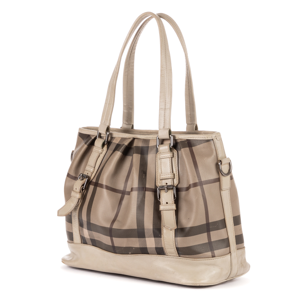 Burberry Check Tote - Picture 2 of 11